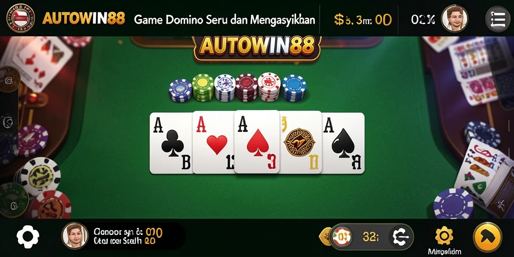 Tampilan gameplay seru dalam AUTOWIN88 di perangkat mobile.
