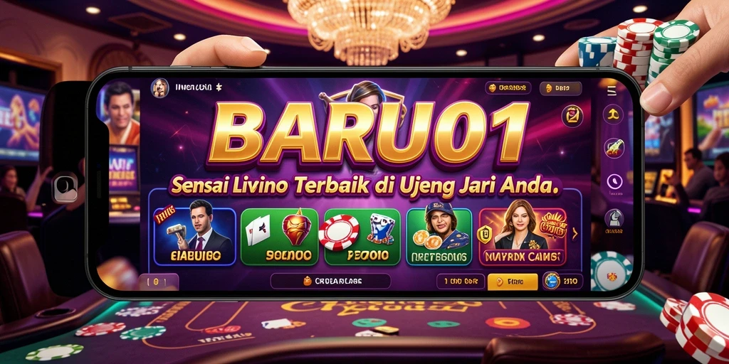 Tampilan menarik dari gameplay langsung di <strong>BARU01</strong> yang menggugah selera.