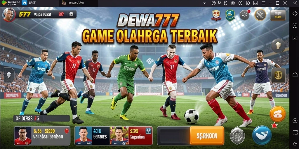 Tampilan gameplay penuh aksi di DEWA777 yang menarik.