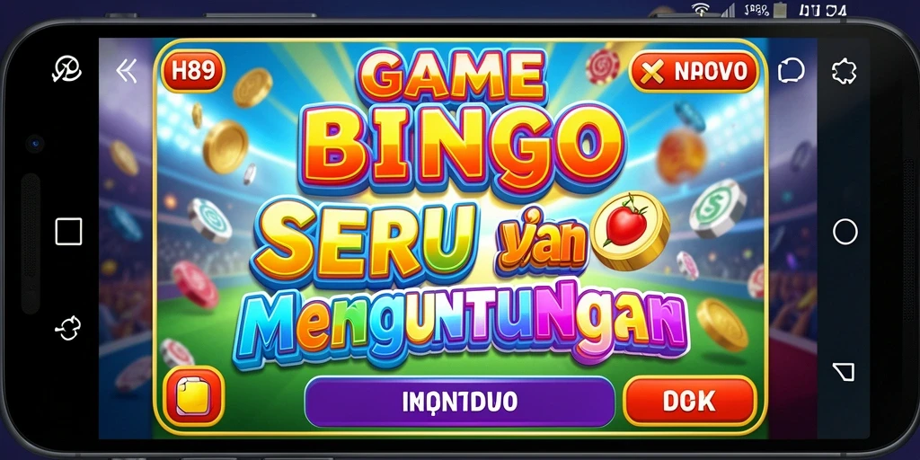 Screenshot gameplay H89 menampilkan keseruan bermain Bingo.