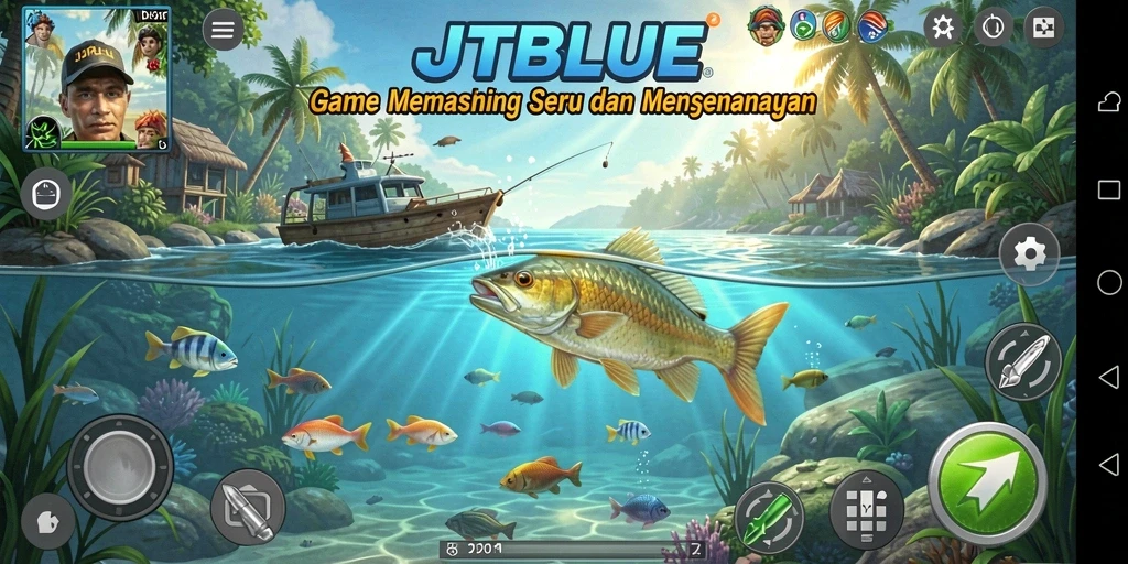 Tangkapan besar di JTBLUE dengan grafik memukau.