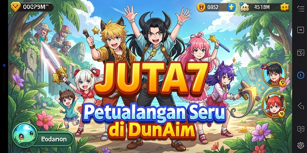 Screenshot gameplay seru di dunia Anime JUTA7.
