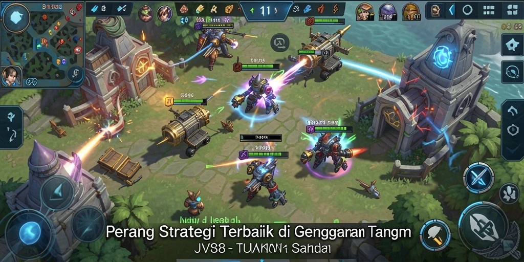 Gameplay memukau JVS88 yang menampilkan strategi pertempuran yang mendebarkan.
