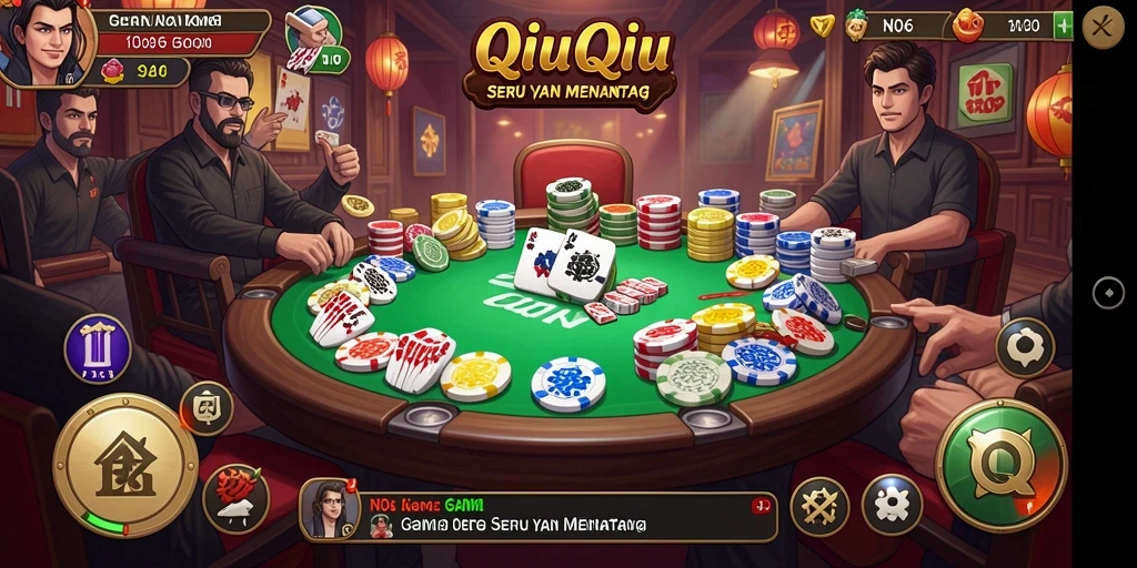 Screenshot gameplay seru QiuQiu N06.