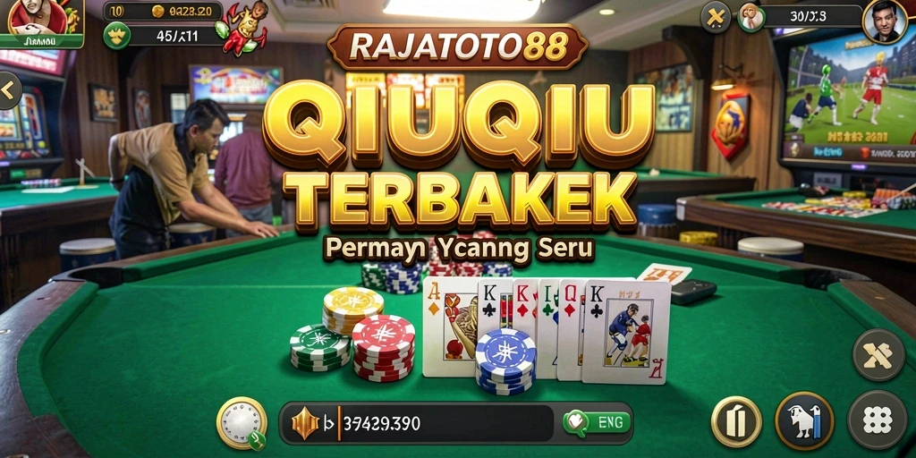 Tampilan gameplay seru di RAJATOTO88 saat bermain QiuQiu.