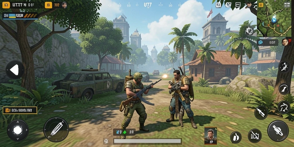 Tampilan screenshot UT77 menampilkan gameplay yang mendalam dan interaktif.